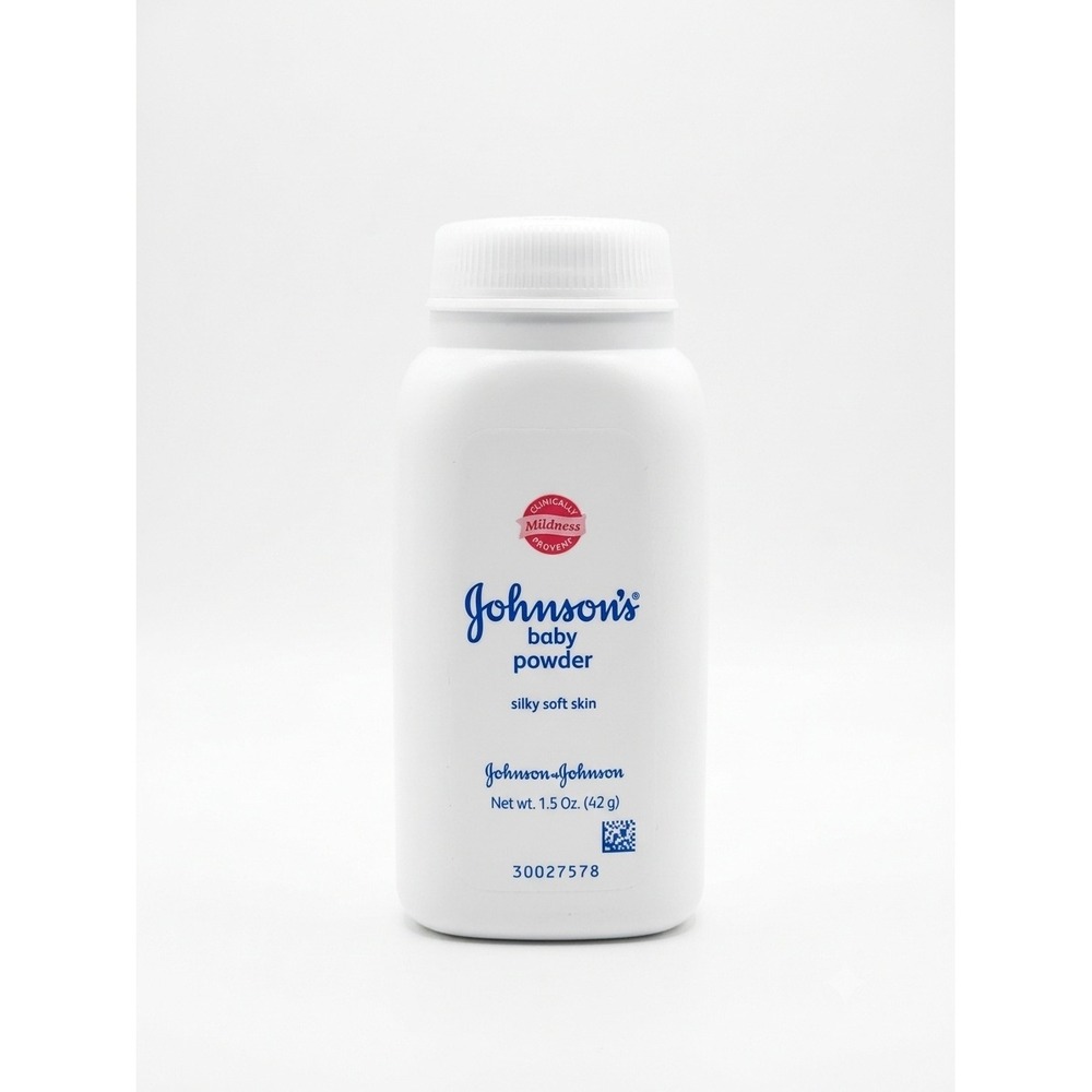 Johnsons Baby Powder Original Talc Formula Travel Size 1.5 oz 42g Discontinued